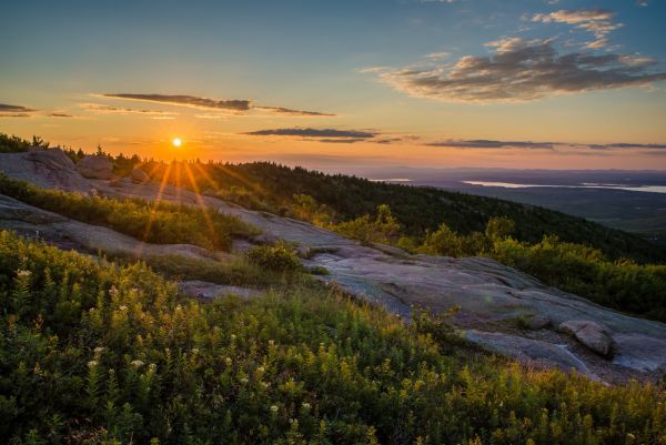 20160802 AcadiaSunset D1 65 HDR Edit