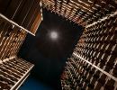 custom wine closet, photo from the floor up to 10 ft ceiling